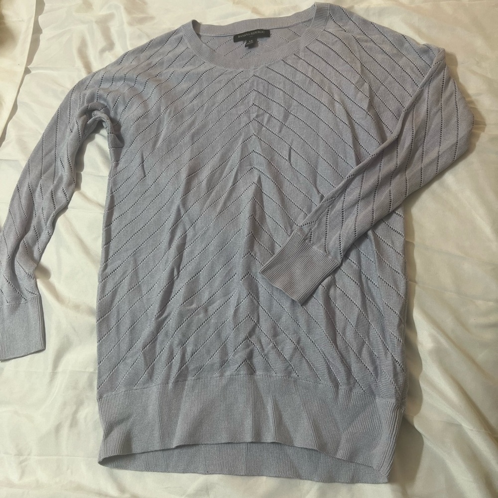 Banana republic long sleeve shirt, extra small